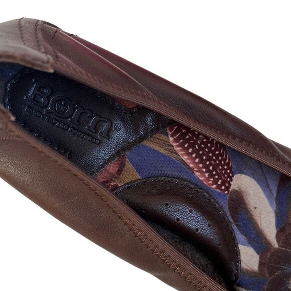 Like New Born Leather Flats - Picture 4 of 8